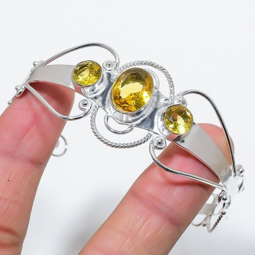 Yellow citrine gemstone - yellow,